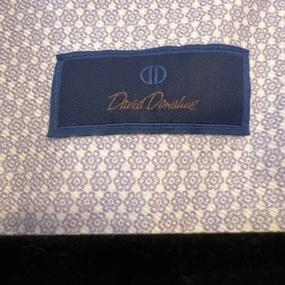 David Donahue Light Blue Dress Shirt - Picture 3 of 4